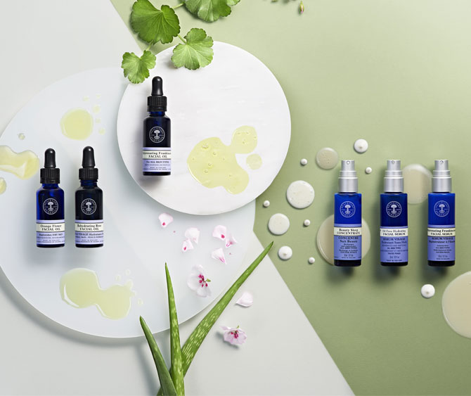 Facial oils & serums