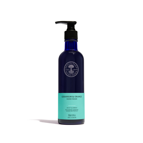 Geranium & Orange Hand Wash 200ml, Neal's Yard Remedies