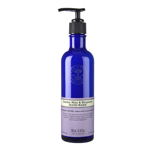Garden Mint & Bergamot Hand Wash 200ml, Neal's Yard Remedies
