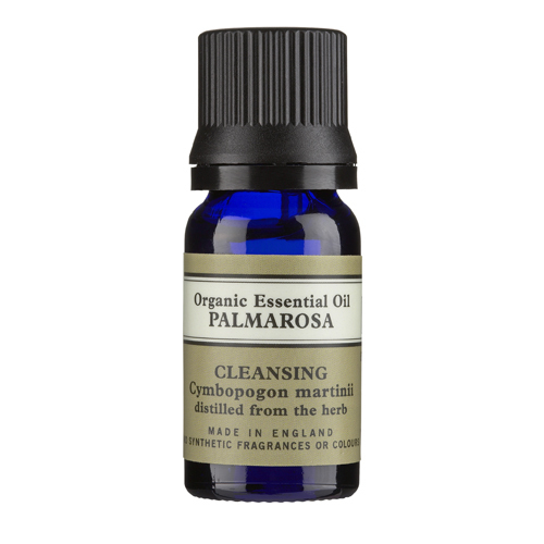 Palmarosa Organic Essential Oil 10ml With Leaflet, Neal's Yard Remedies