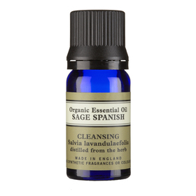 Sage Spanish Organic Essential Oil 10ml With Leaflet