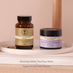 White Tea Face Mask + Super Anti-Oxidant Boost