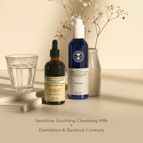 Sensitive Cleansing Milk + Dandelion & Burdock Formula